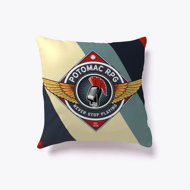 S2 Potomac RPG Throw Pillow